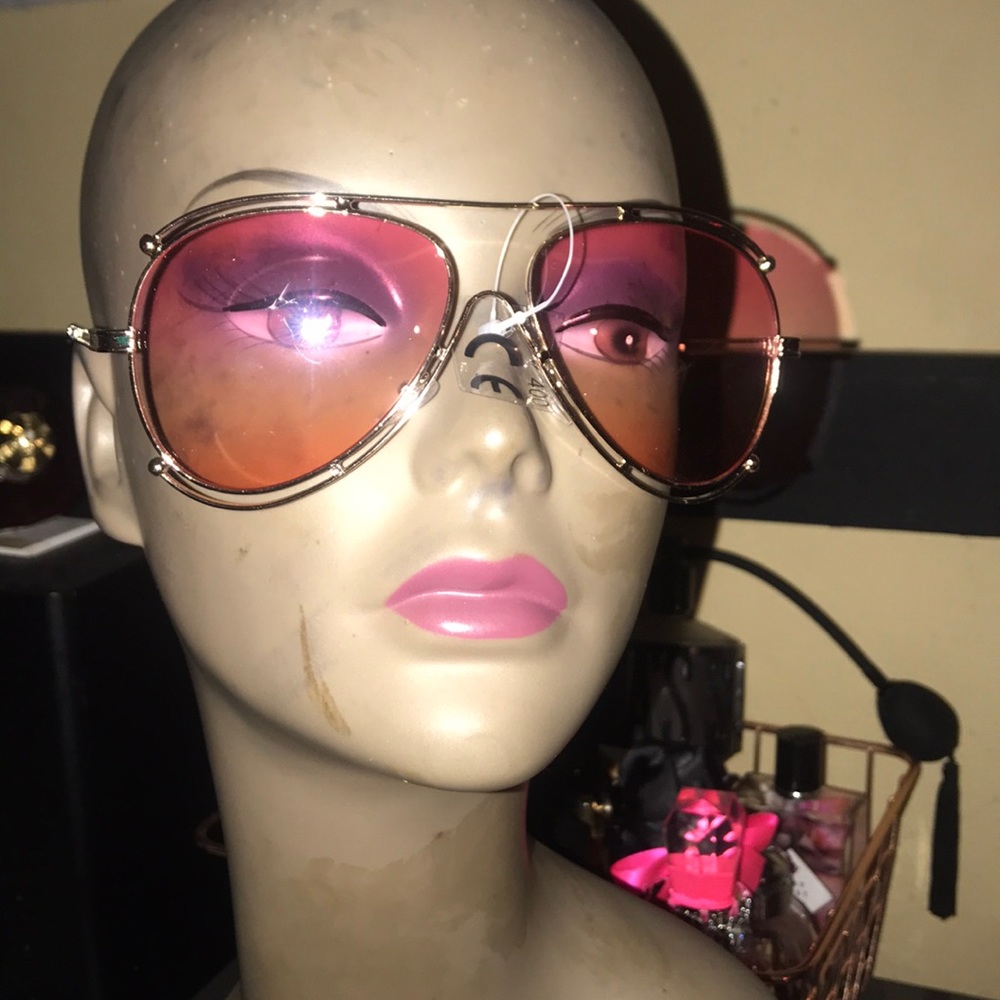 Pink glasses